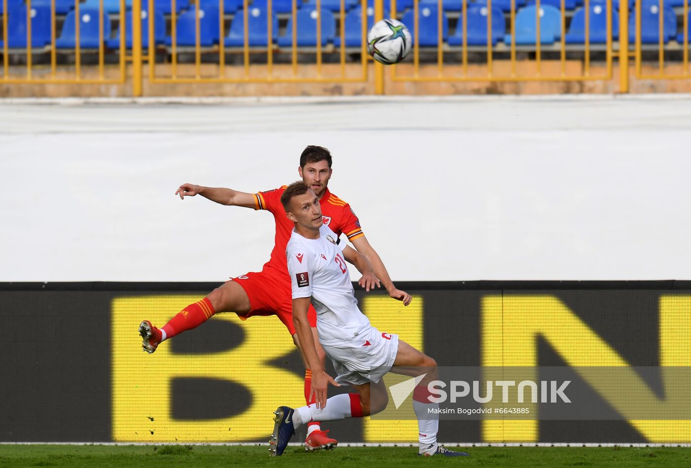 Russia Soccer World Cup 2022 Qualifiers Belarus - Wales