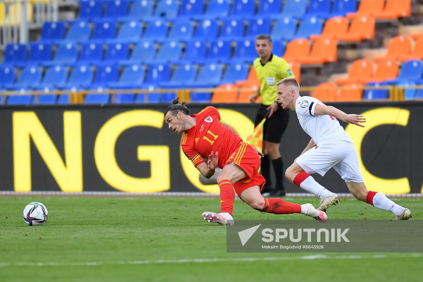 Russia Soccer World Cup 2022 Qualifiers Belarus - Wales