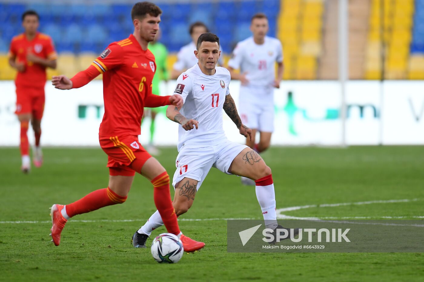 Russia Soccer World Cup 2022 Qualifiers Belarus - Wales