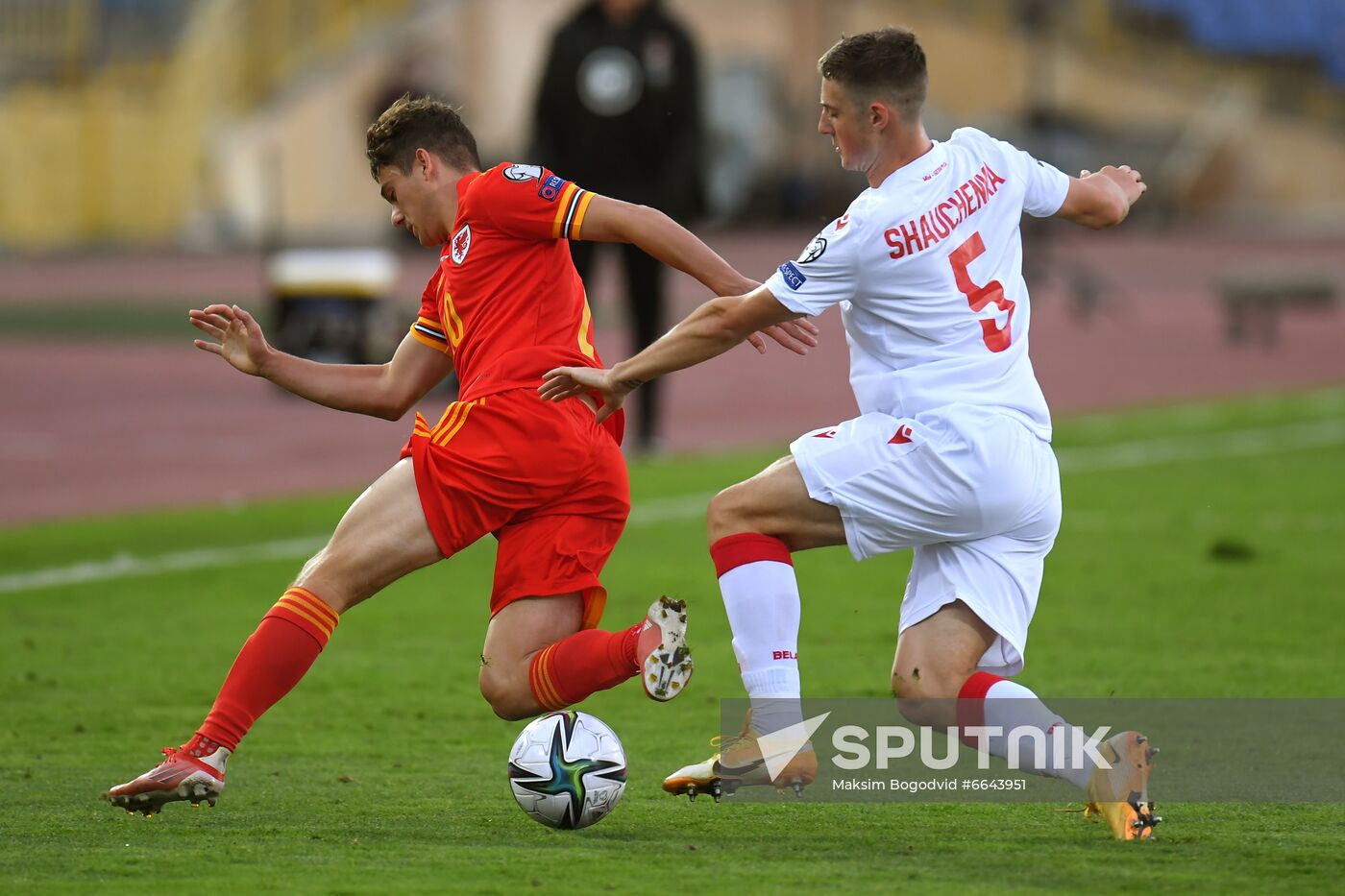 Russia Soccer World Cup 2022 Qualifiers Belarus - Wales