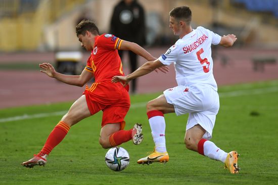 Russia Soccer World Cup 2022 Qualifiers Belarus - Wales