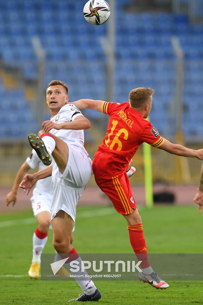 Russia Soccer World Cup 2022 Qualifiers Belarus - Wales