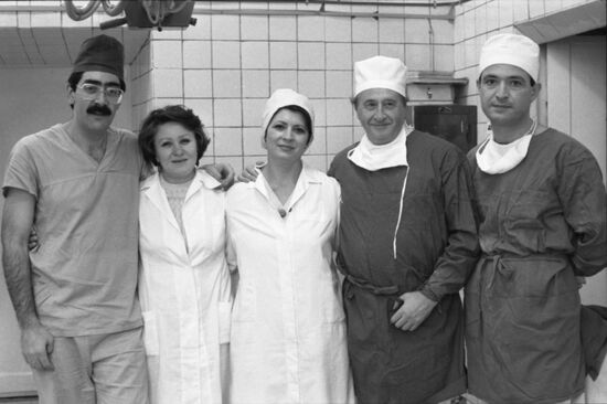 Soviet scientist and radiologist Iosif Rabkin