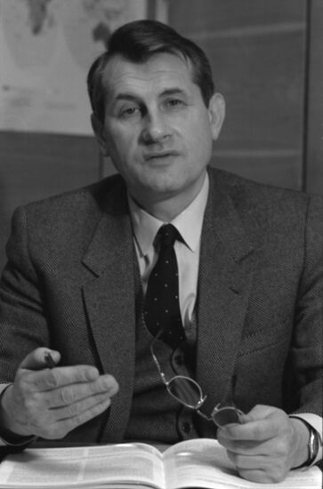 USSR Foreign Ministry's Newsletter Editor-in-Chief Vitaly Milyayev