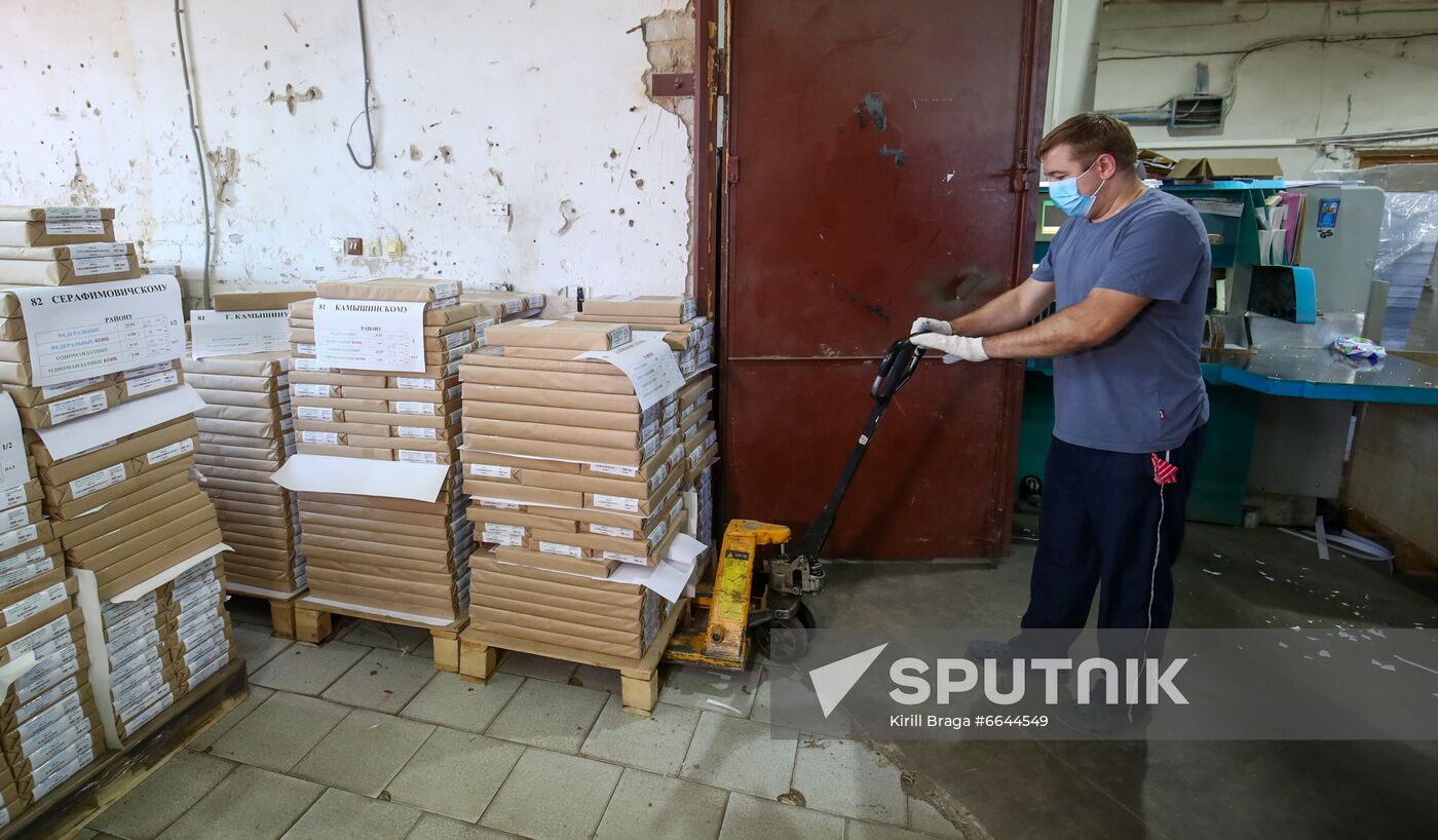 Russia Parliamentary Elections Preparations