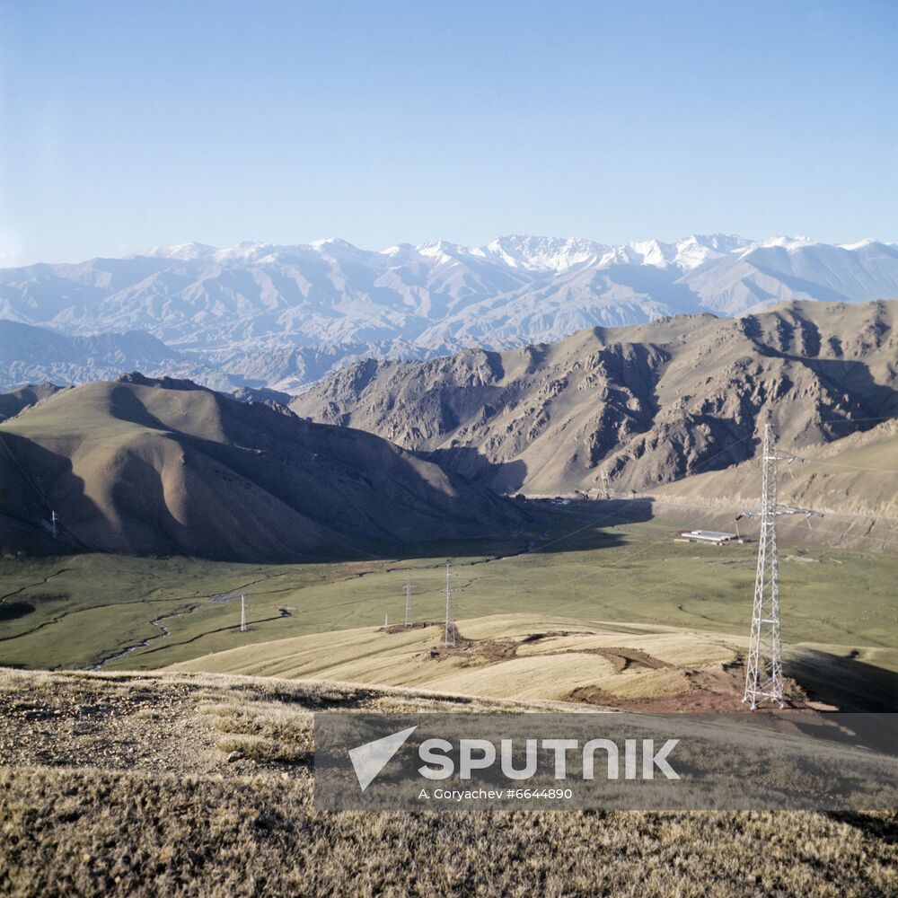 Tian Shan mountains