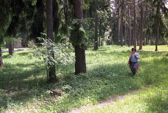 Children from Armenia at Polyana resort in Moscow Region