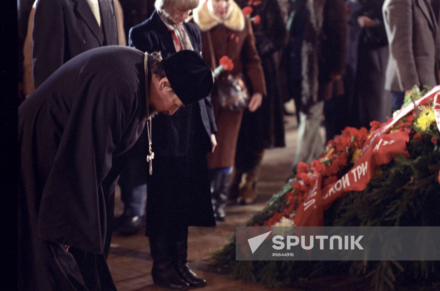Funeral of USSR Academy of Sciences member Andrei Sakharov