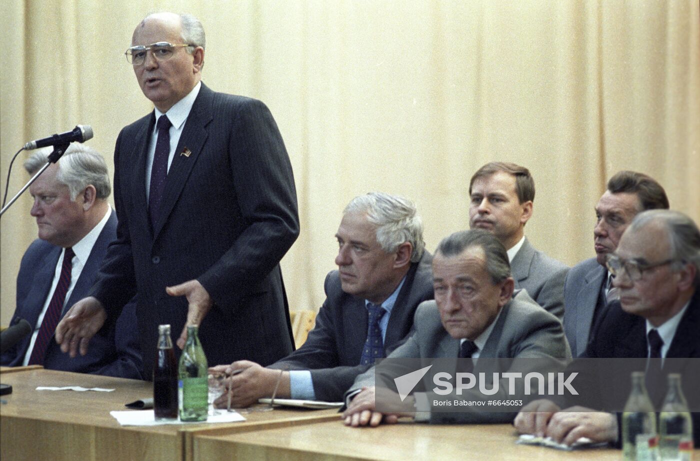 USSR Secretary-General Mikhail Gorbachev's working visit to Lithuanian Soviet Socialist Republic
