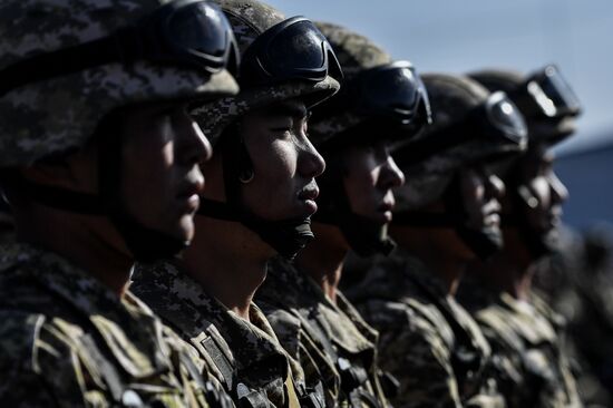 Kyrgyzstan Collective Security Treaty Organization Military Drills