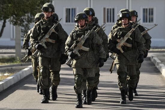 Kyrgyzstan Collective Security Treaty Organization Military Drills