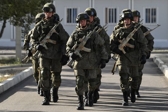 Kyrgyzstan Collective Security Treaty Organization Military Drills