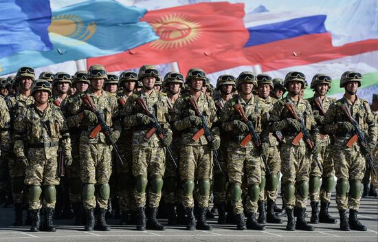 Kyrgyzstan Collective Security Treaty Organization Military Drills