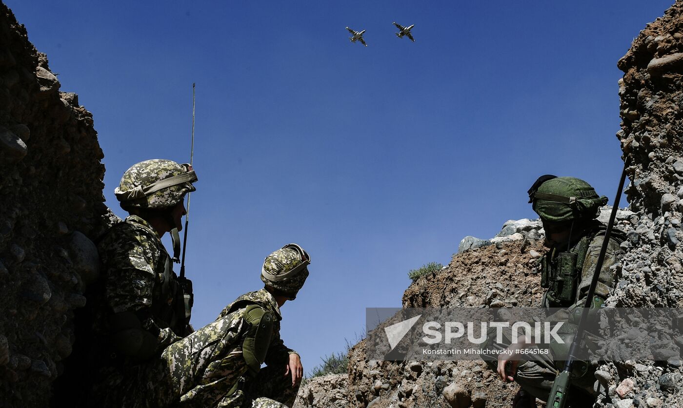 Kyrgyzstan Collective Security Treaty Organization Military Drills
