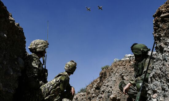 Kyrgyzstan Collective Security Treaty Organization Military Drills