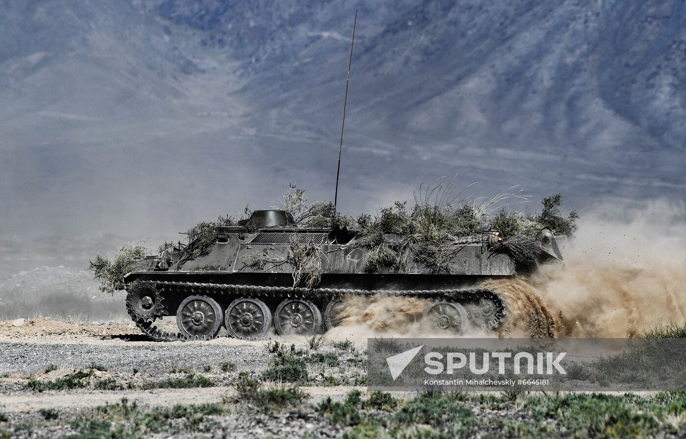 Kyrgyzstan Collective Security Treaty Organization Military Drills