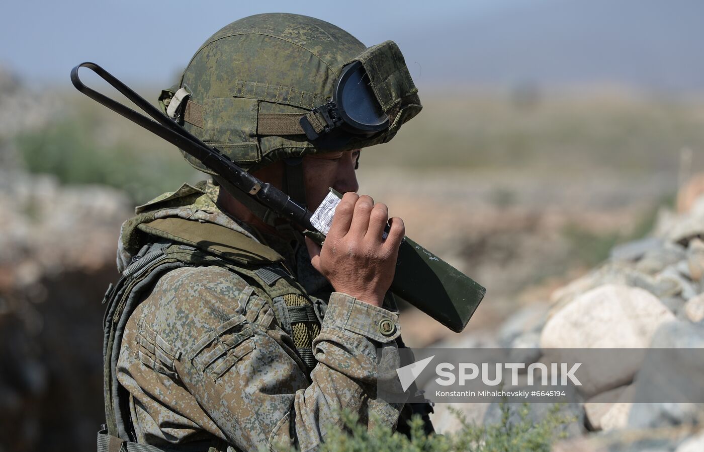 Kyrgyzstan Collective Security Treaty Organization Military Drills