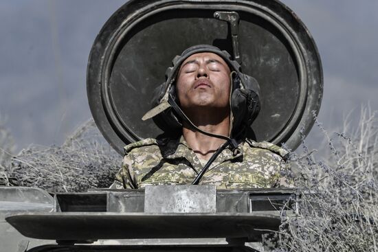 Kyrgyzstan Collective Security Treaty Organization Military Drills