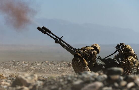 Kyrgyzstan Collective Security Treaty Organization Military Drills
