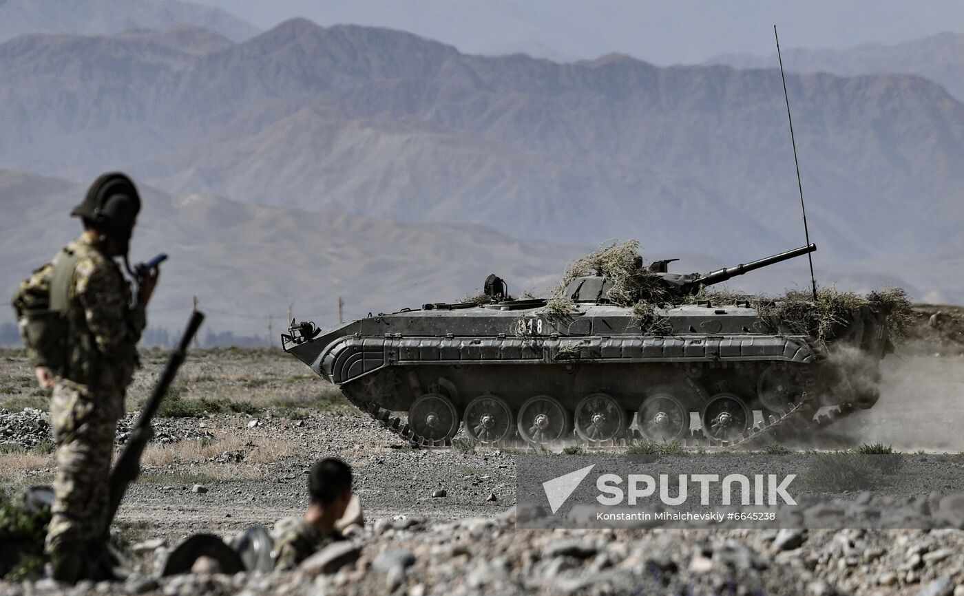 Kyrgyzstan Collective Security Treaty Organization Military Drills