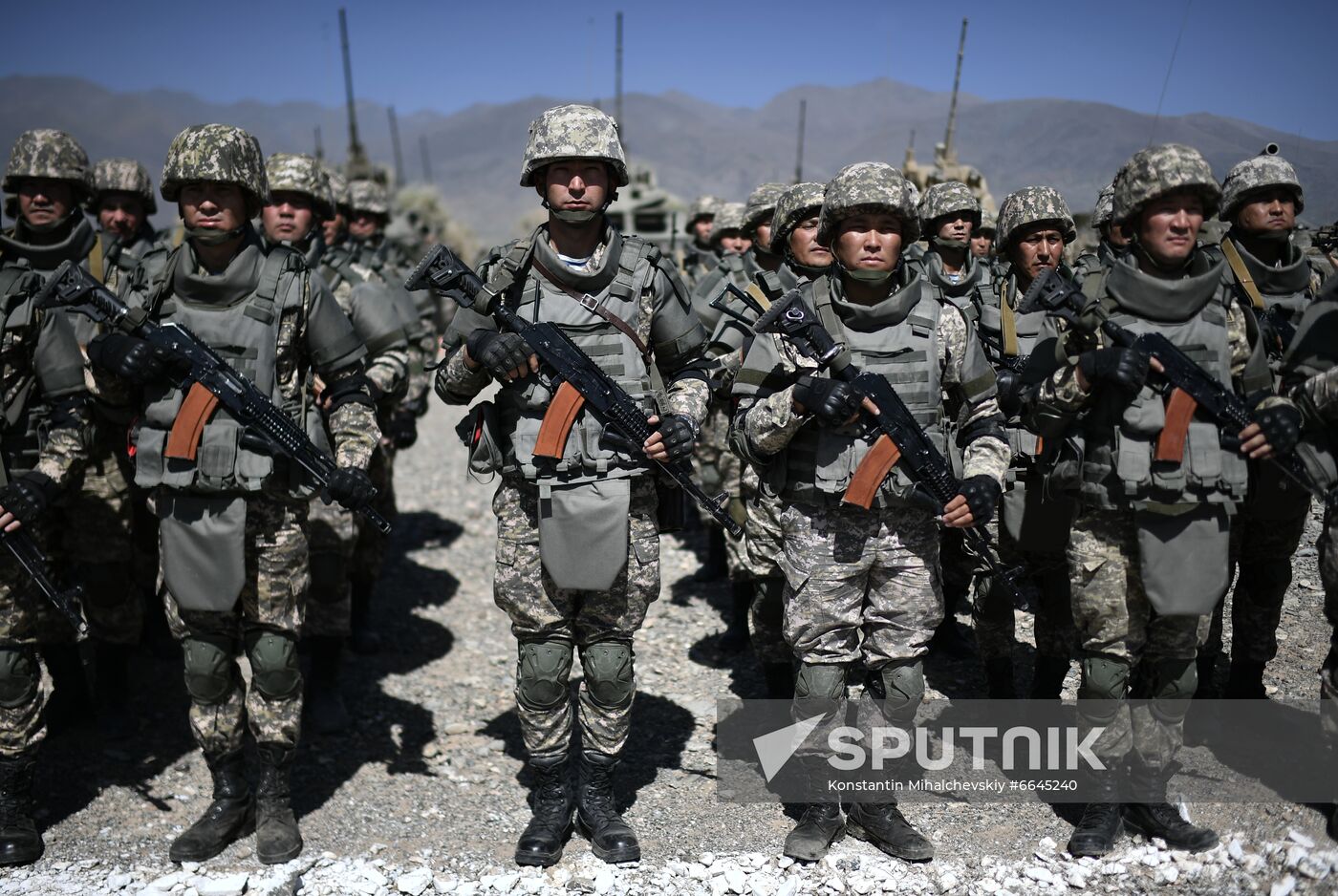 Kyrgyzstan Collective Security Treaty Organization Military Drills