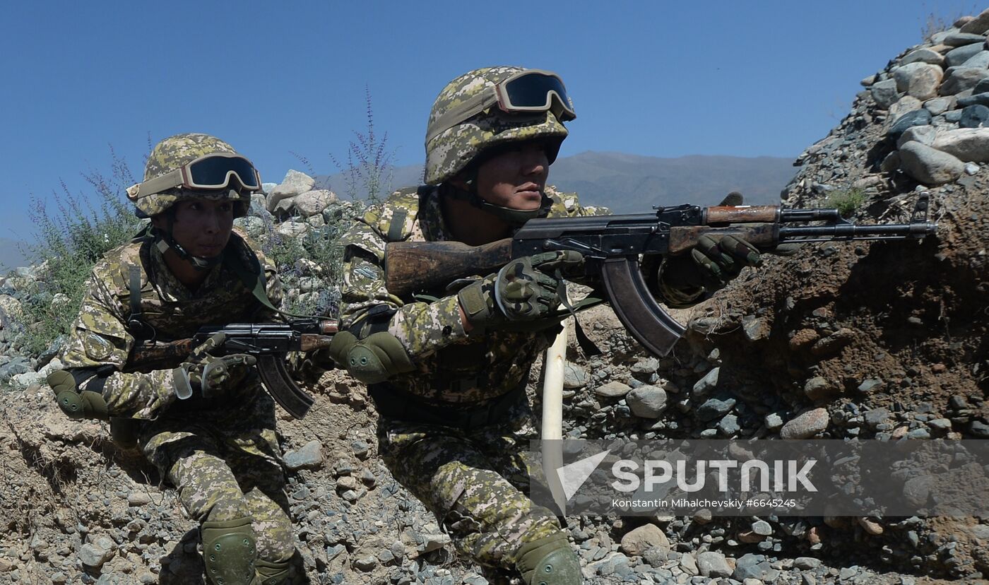 Kyrgyzstan Collective Security Treaty Organization Military Drills