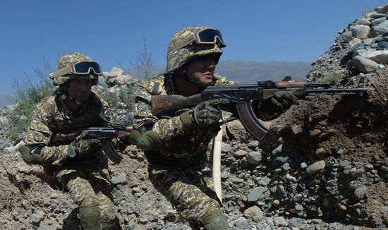 Kyrgyzstan Collective Security Treaty Organization Military Drills