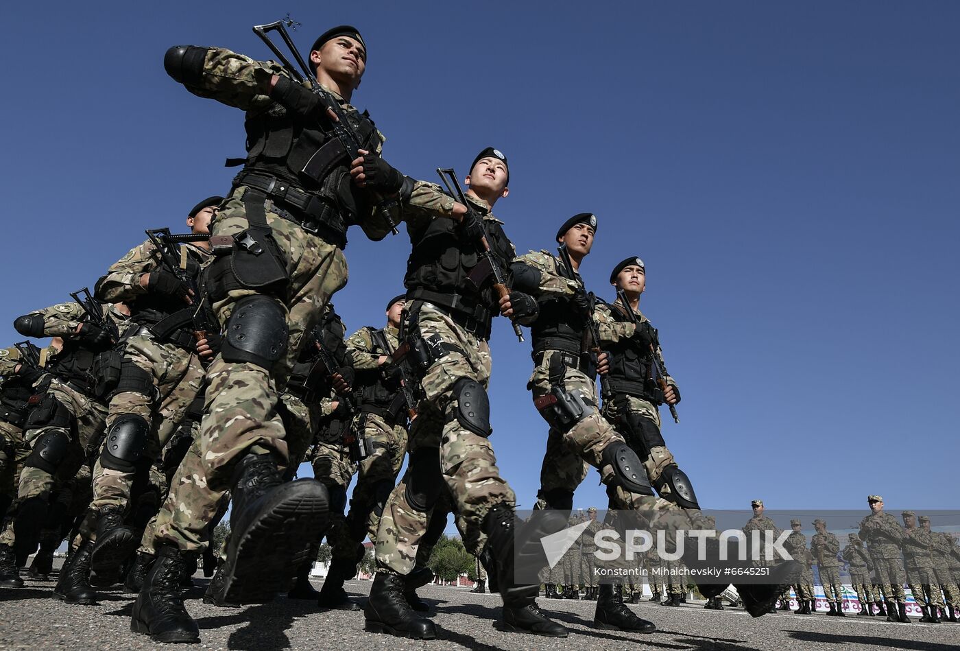 Kyrgyzstan Collective Security Treaty Organization Military Drills
