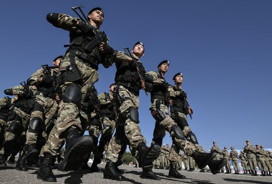 Kyrgyzstan Collective Security Treaty Organization Military Drills