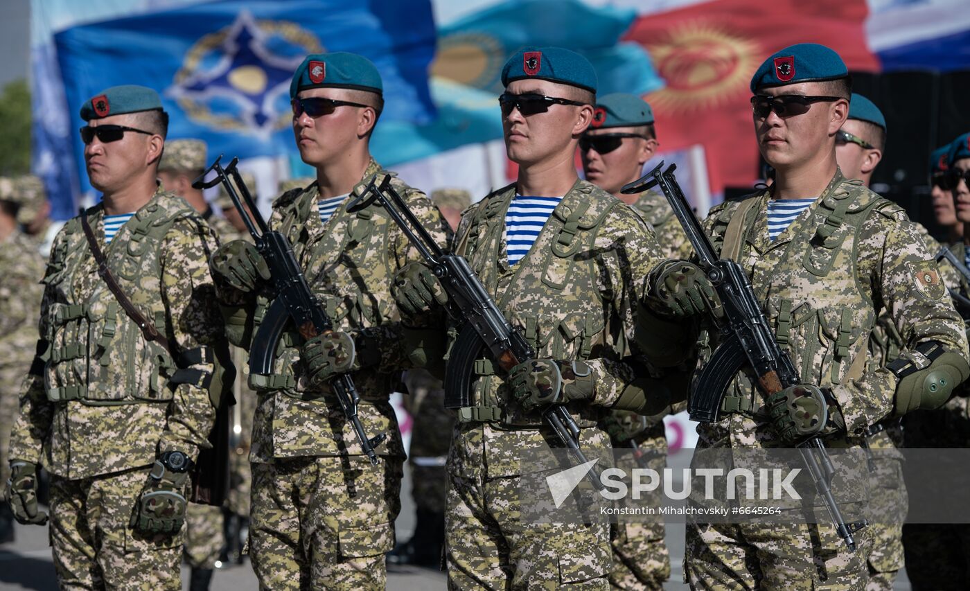 Kyrgyzstan Collective Security Treaty Organization Military Drills