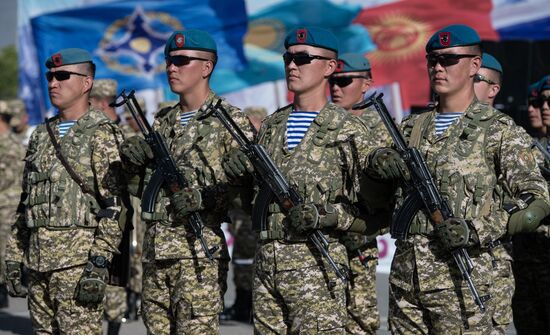 Kyrgyzstan Collective Security Treaty Organization Military Drills