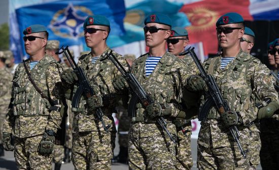 Kyrgyzstan Collective Security Treaty Organization Military Drills