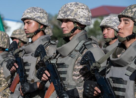 Kyrgyzstan Collective Security Treaty Organization Military Drills