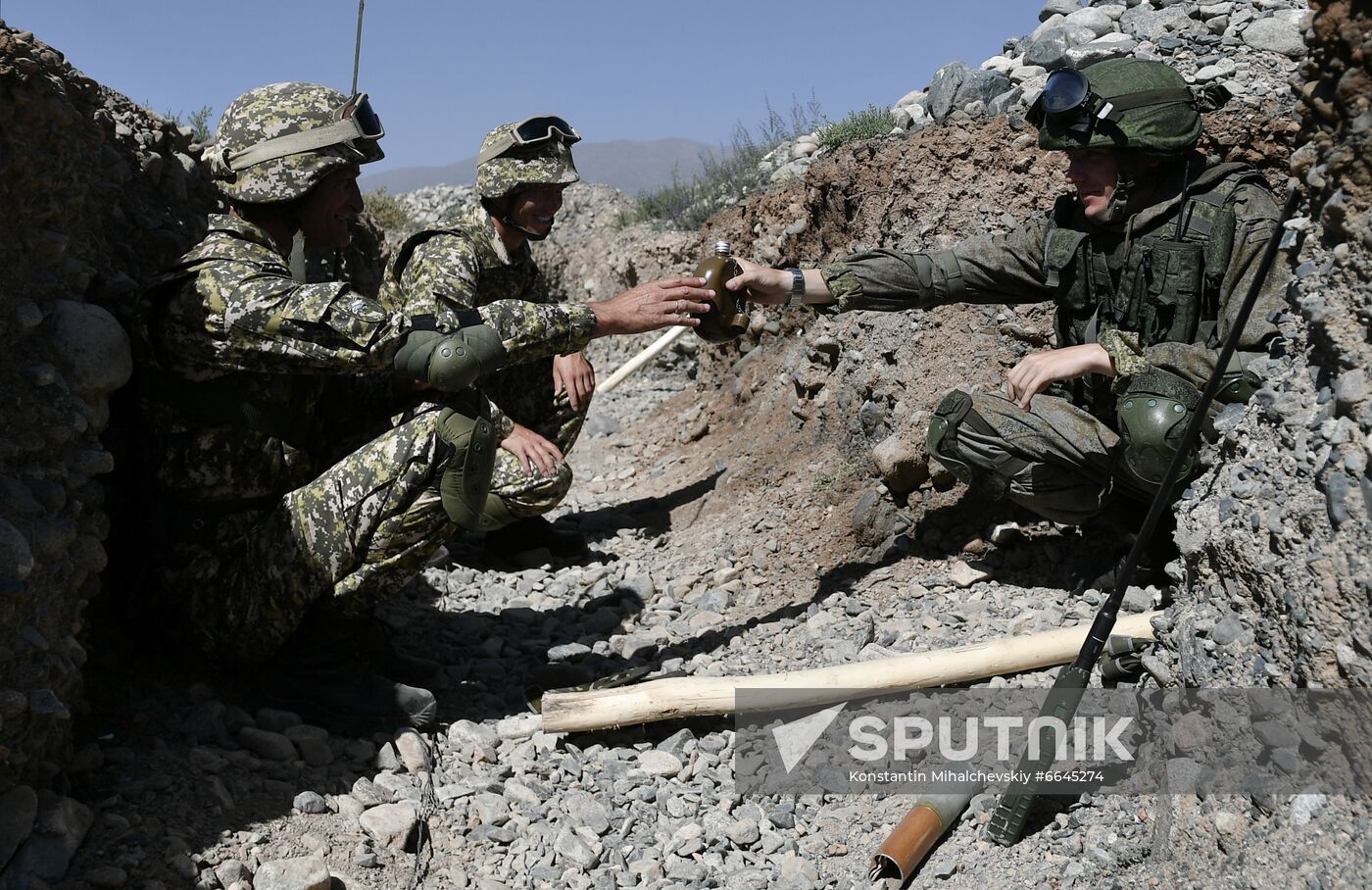 Kyrgyzstan Collective Security Treaty Organization Military Drills