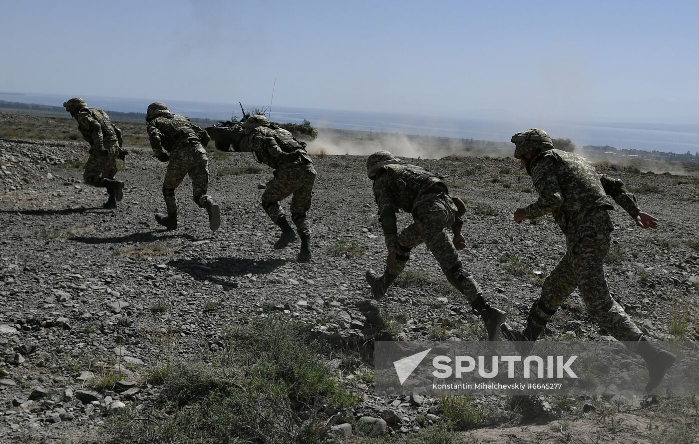 Kyrgyzstan Collective Security Treaty Organization Military Drills