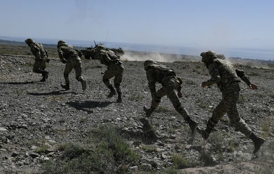 Kyrgyzstan Collective Security Treaty Organization Military Drills