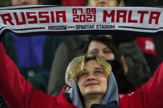 Russia Soccer World Cup 2022 Qualifiers Russia - Malta