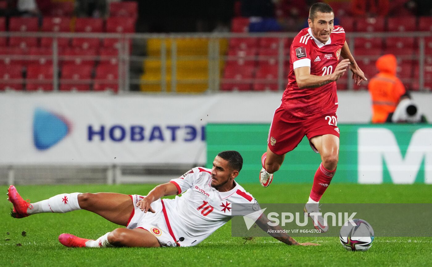 Russia Soccer World Cup 2022 Qualifiers Russia - Malta