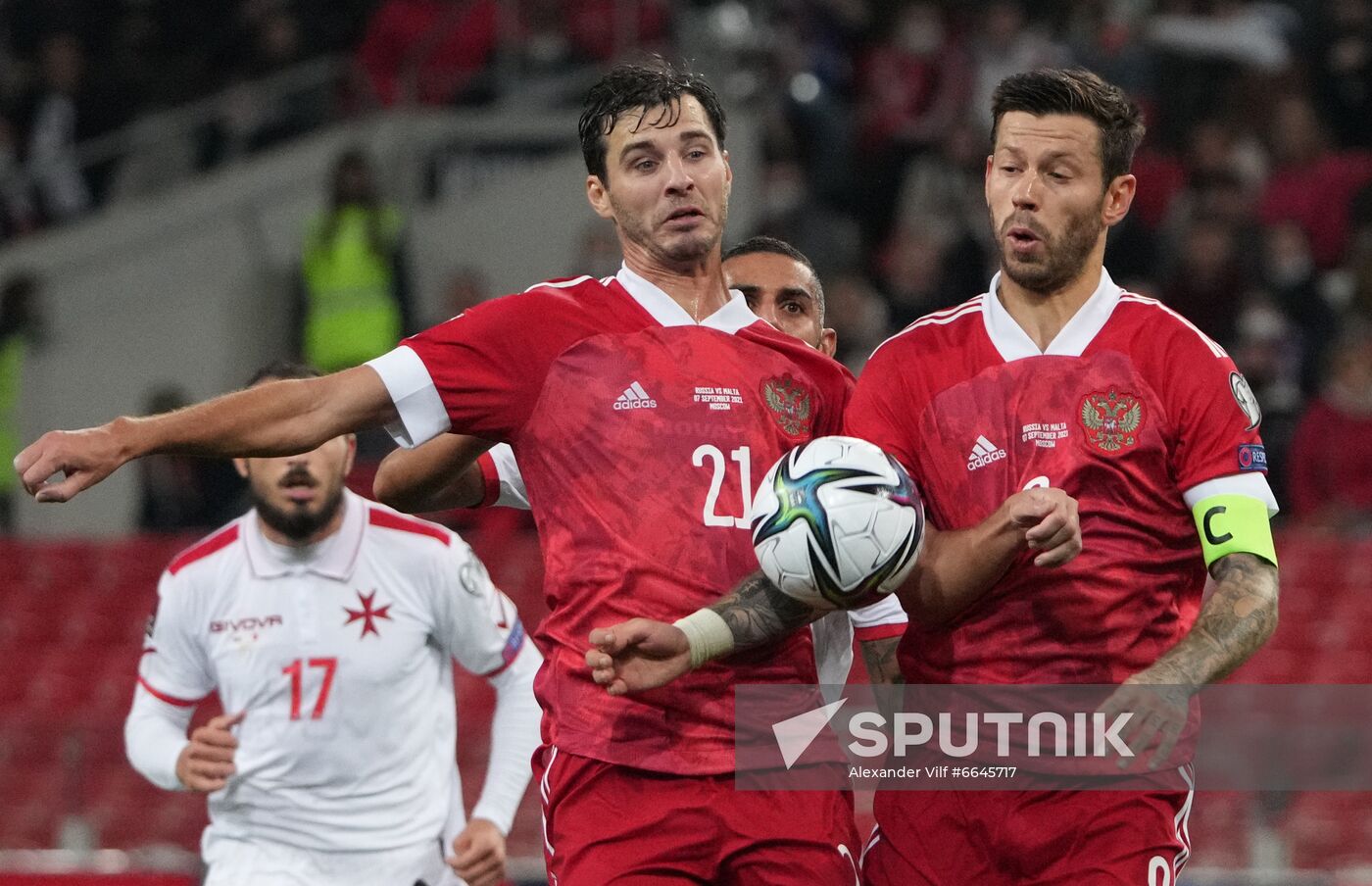 Russia Soccer World Cup 2022 Qualifiers Russia - Malta