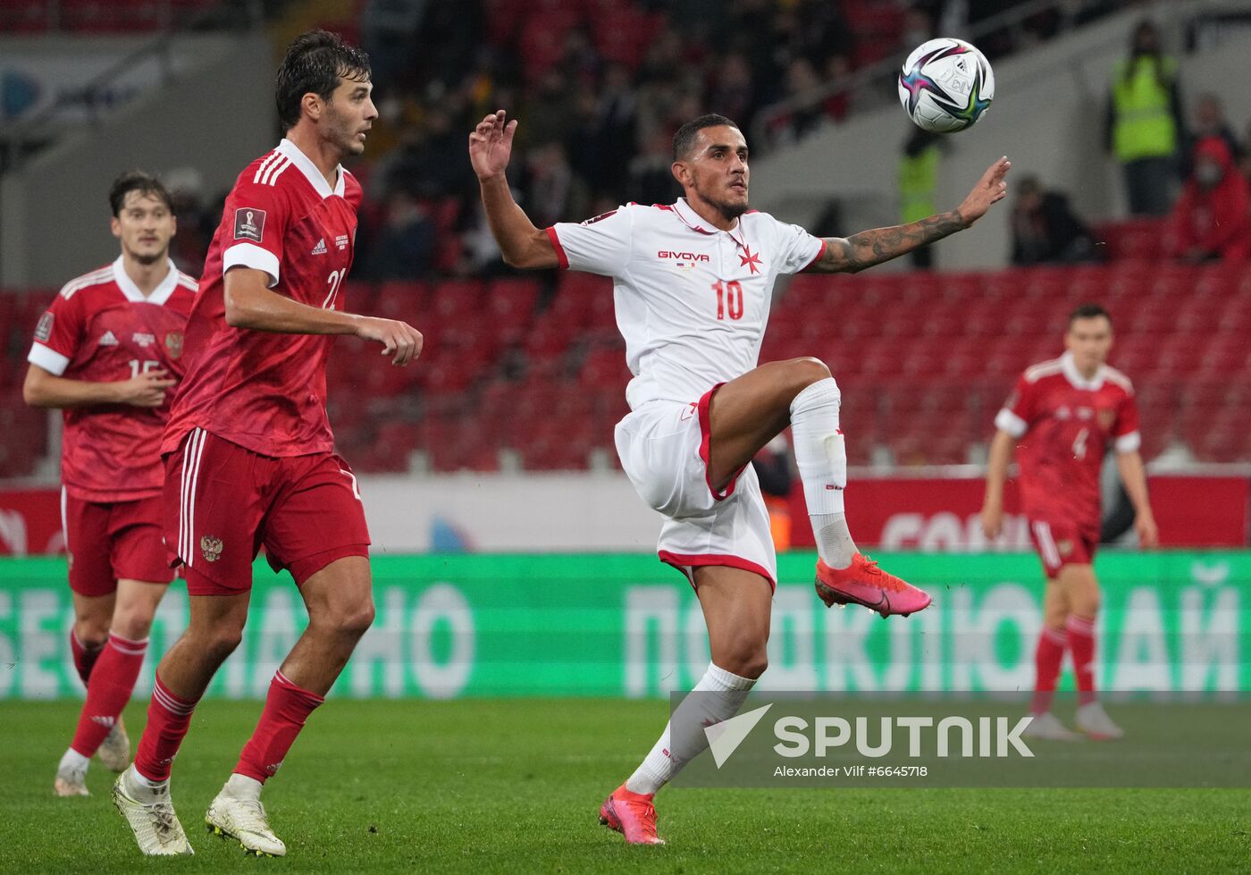 Russia Soccer World Cup 2022 Qualifiers Russia - Malta