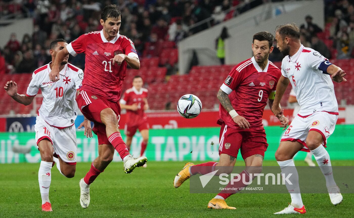 Russia Soccer World Cup 2022 Qualifiers Russia - Malta