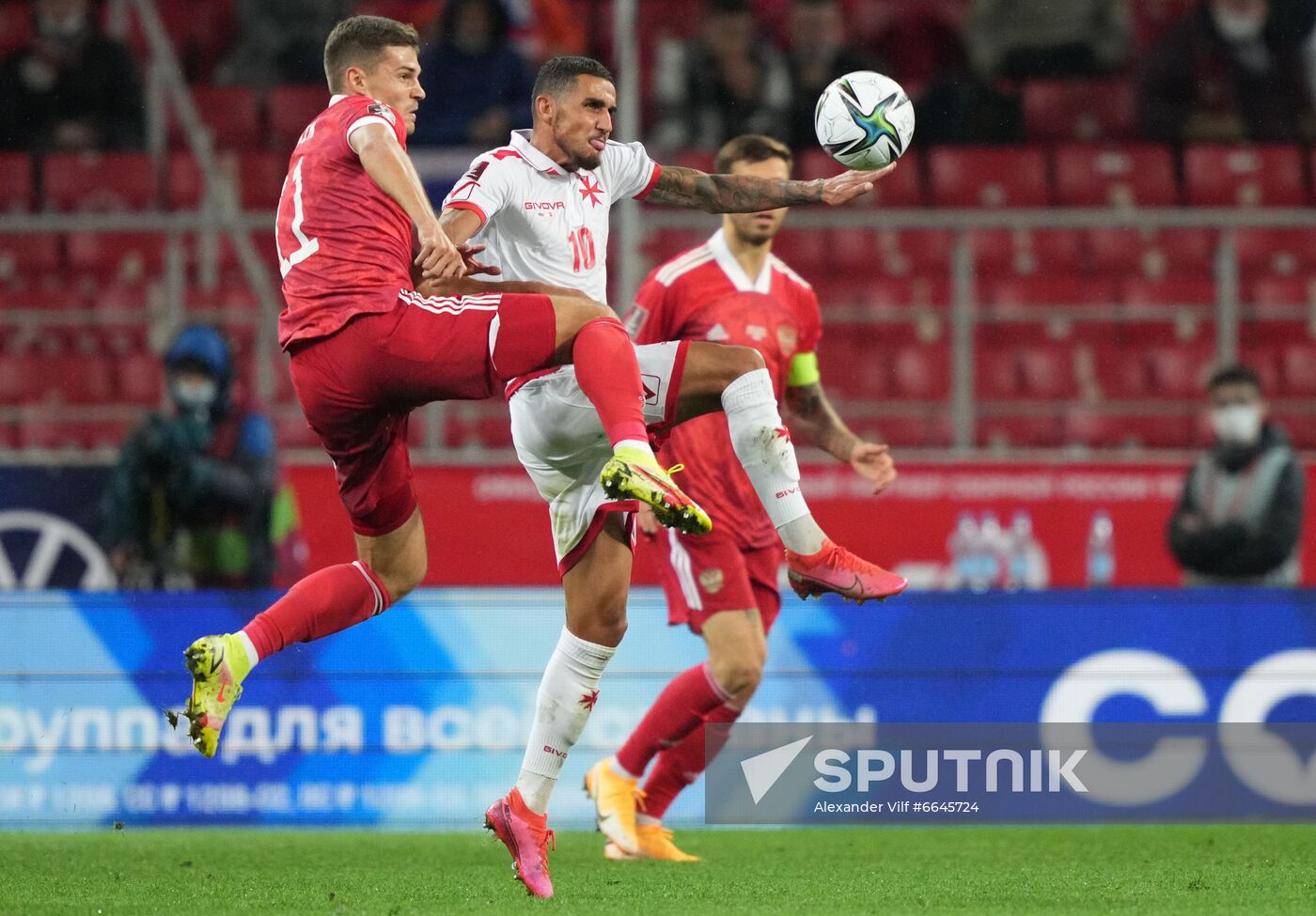 Russia Soccer World Cup 2022 Qualifiers Russia - Malta