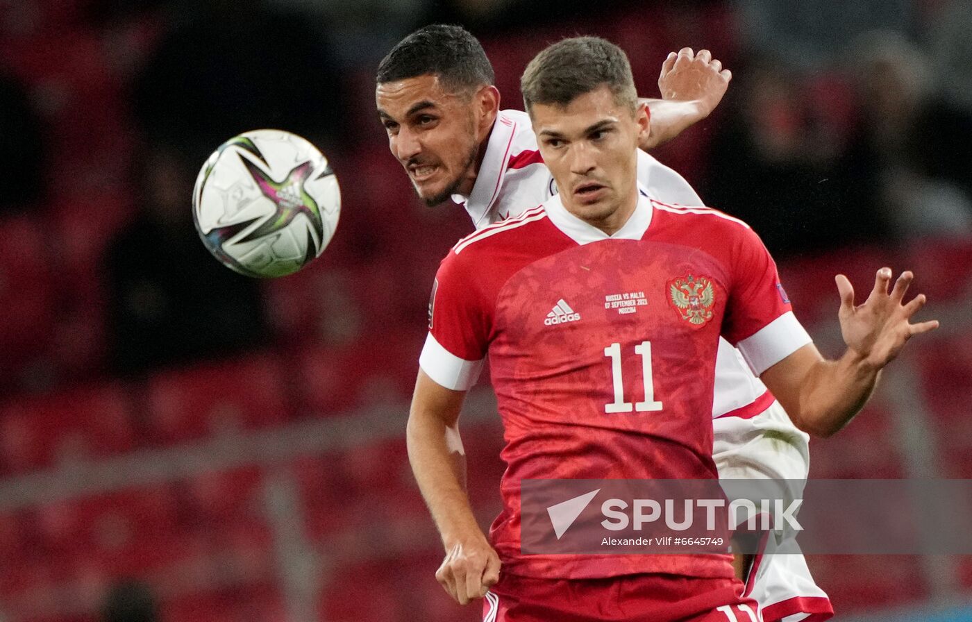 Russia Soccer World Cup 2022 Qualifiers Russia - Malta