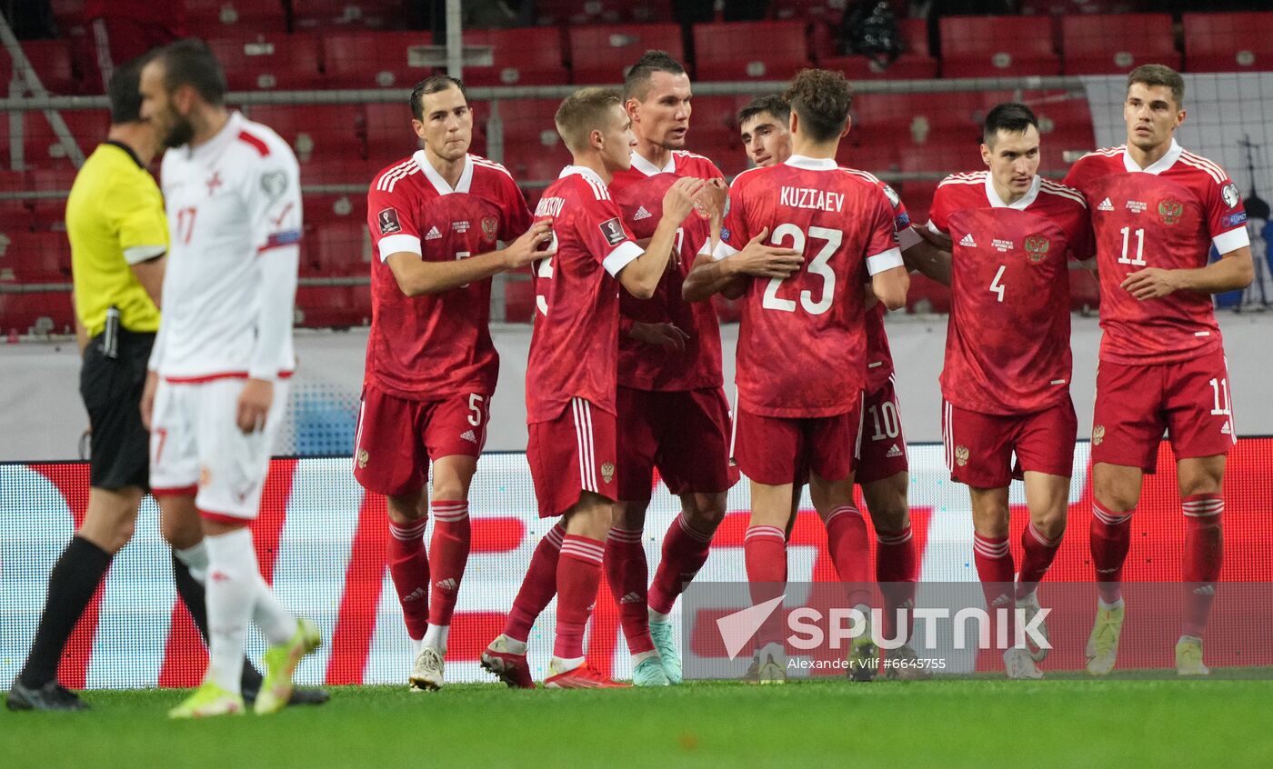 Russia Soccer World Cup 2022 Qualifiers Russia - Malta