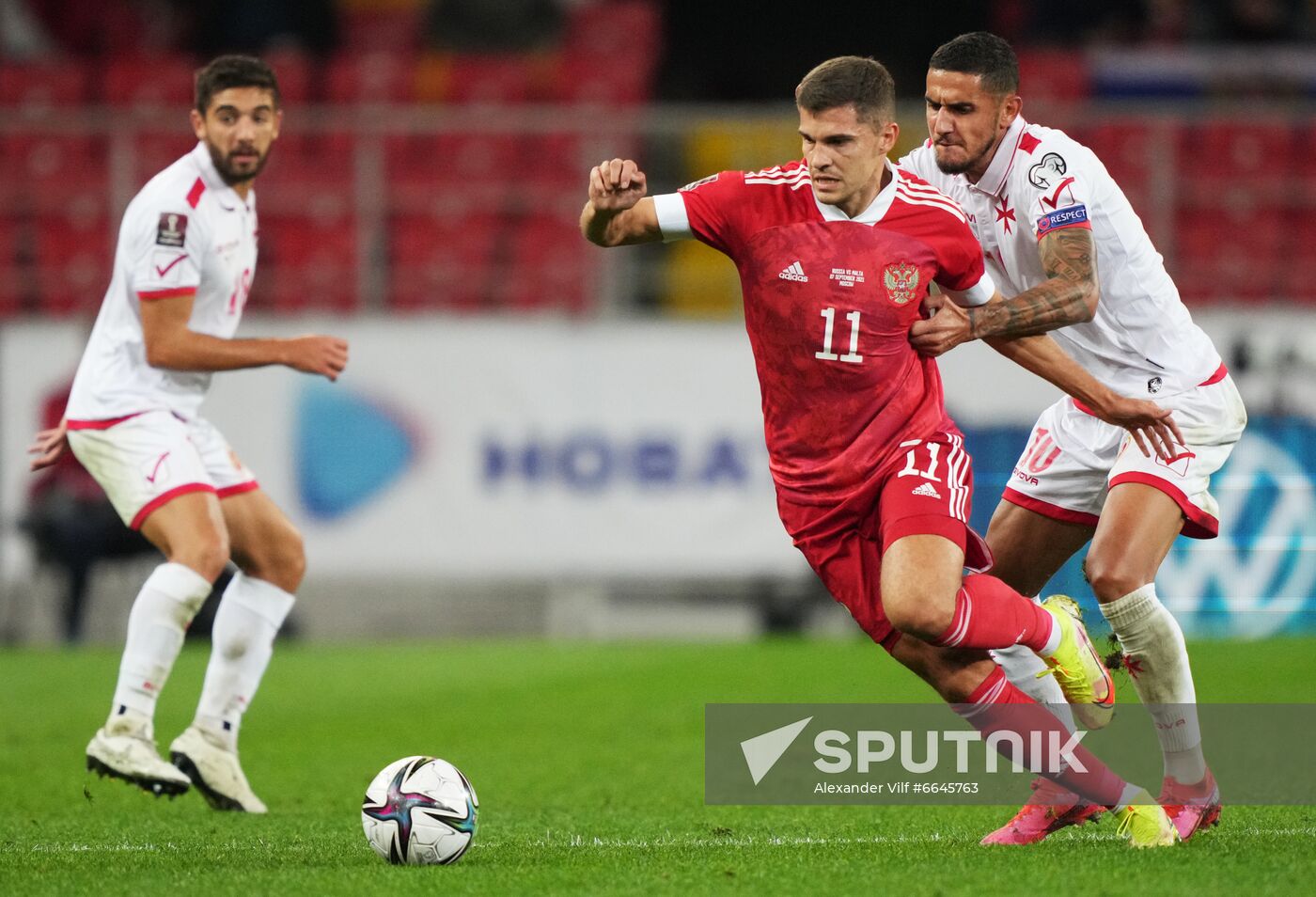 Russia Soccer World Cup 2022 Qualifiers Russia - Malta