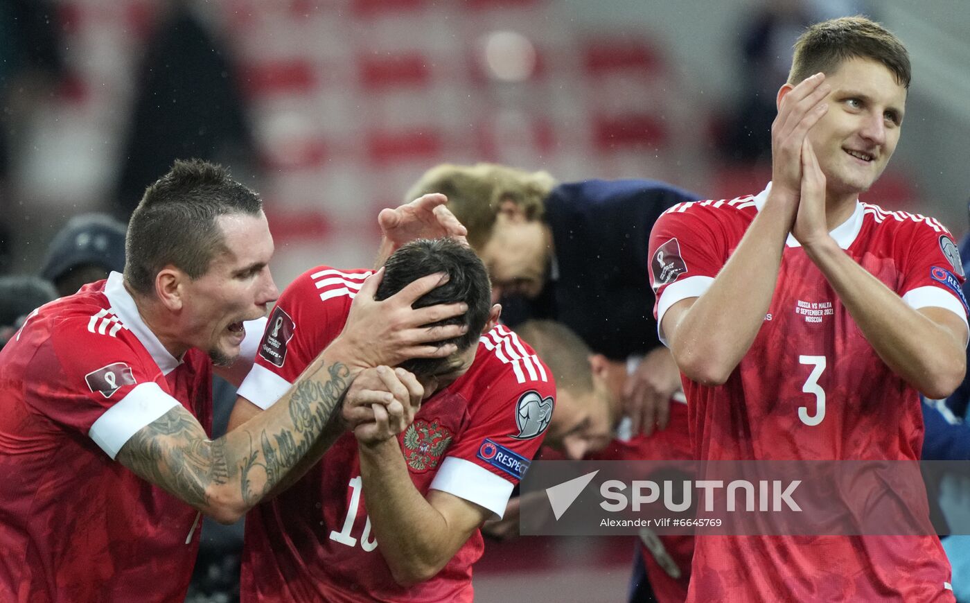 Russia Soccer World Cup 2022 Qualifiers Russia - Malta