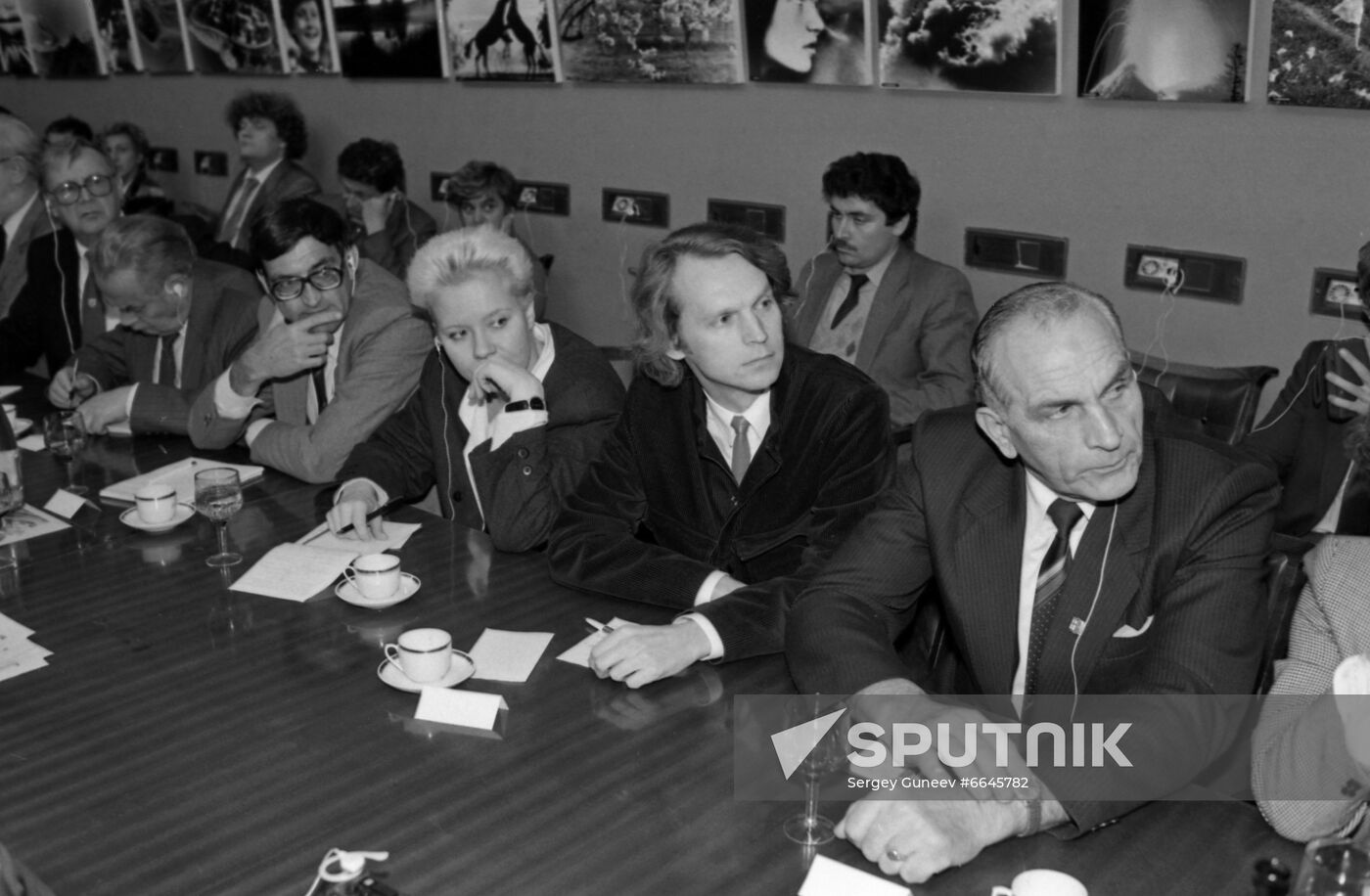 Northern European parliamentarians visit USSR