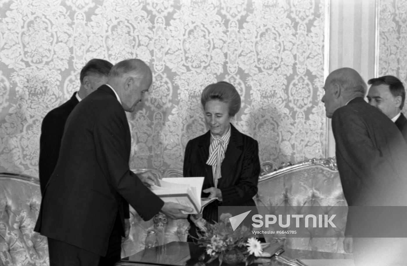 President of Romania Nicolae Ceausescu visits Soviet Union