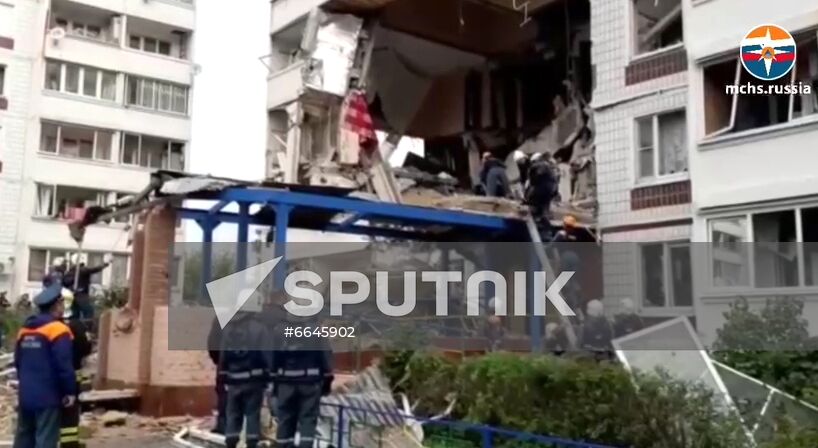 Russia Gas Explosion