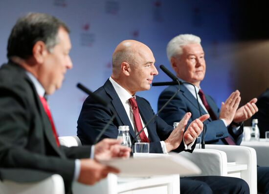 Russia Moscow Financial Forum